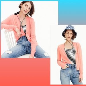 😯J. Crew Cropped Lightweight Cardigan Sweater